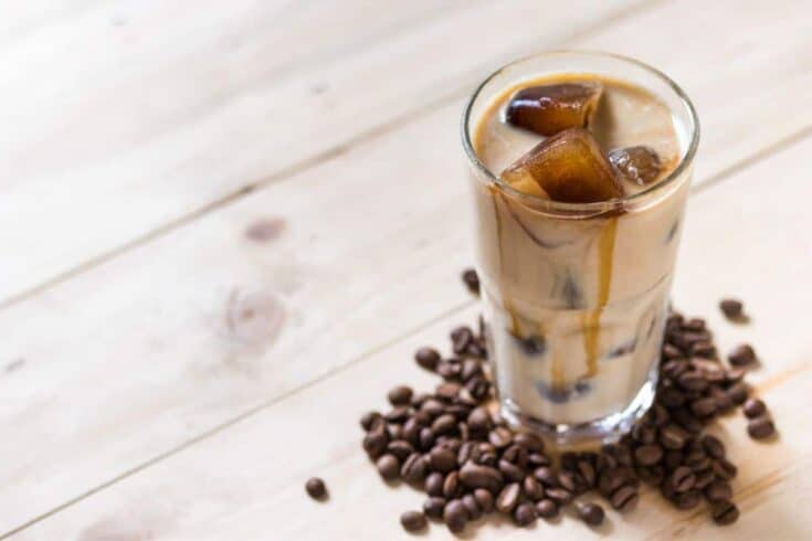 How to make flas chilled ice coffee