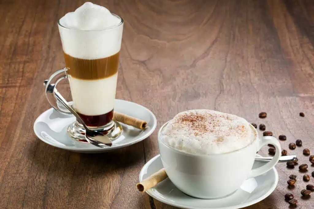latte vs cappuccino