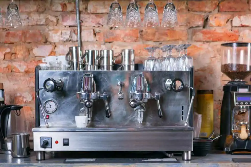 traditional espresso machine